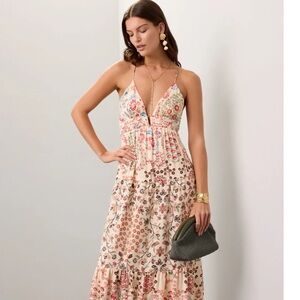 ba&sh Gisele Floral Maxi Dress